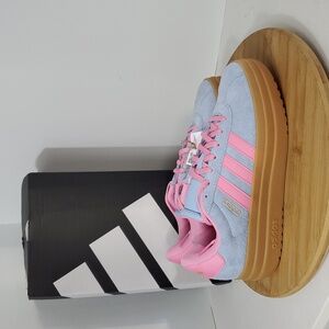 Adidas Big Kid VL Court Bold J Suede Skateboarding Sneakers 6.5 NIB